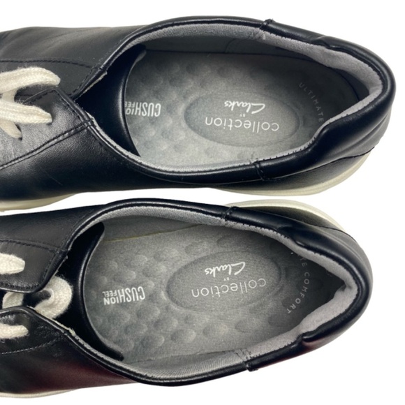 CLARKS Layton Pace sneaker In Black Size 8 - Picture 8 of 11
